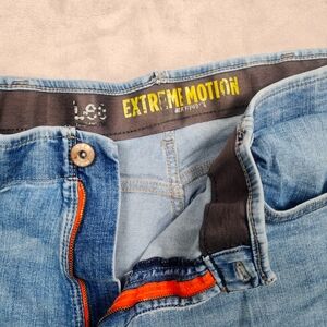 Lee Extreme Motion Active Stretch Jeans Straight Fit Tapered Leg apprx 40x32